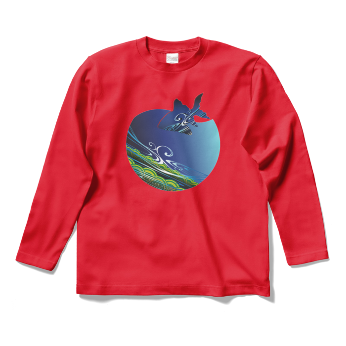 ロングスリーブTシャツ - S - レッド