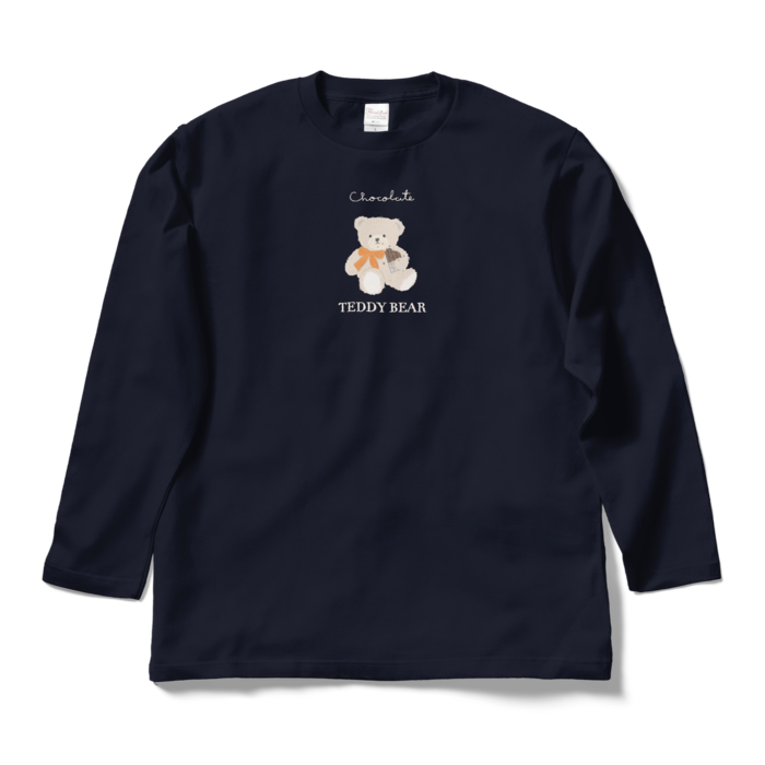 ロングスリーブTシャツ - L - ネイビー