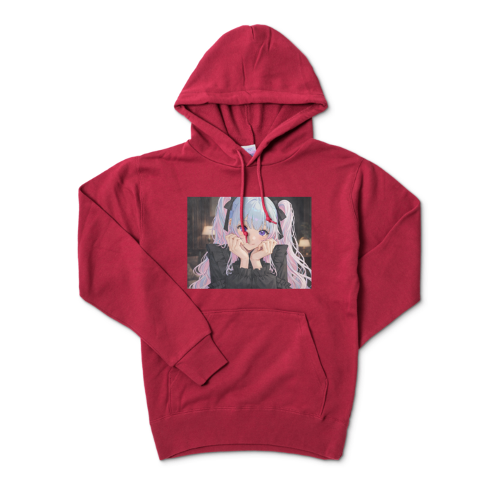 パーカー - S - バーガンディ