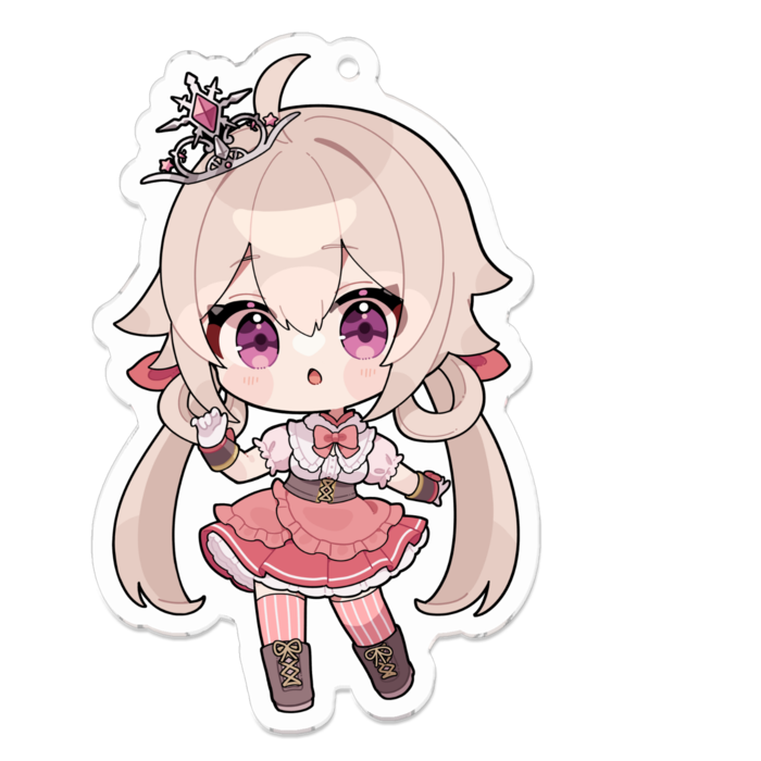 アクリルキーホルダー - 70 x 70 (mm)