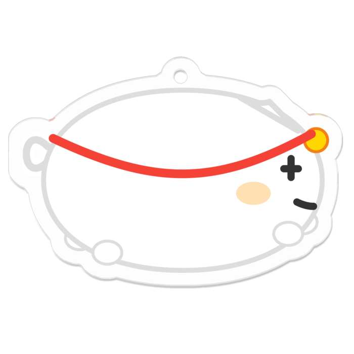 アクリルキーホルダー - W50 × 50mm 以内