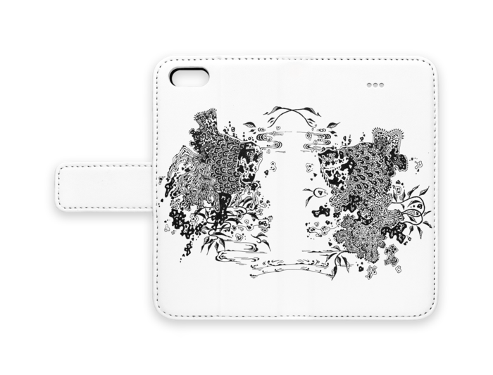 手帳型iPhoneケース - iPhone 5 / 5s / SE - ストラップ穴 なし