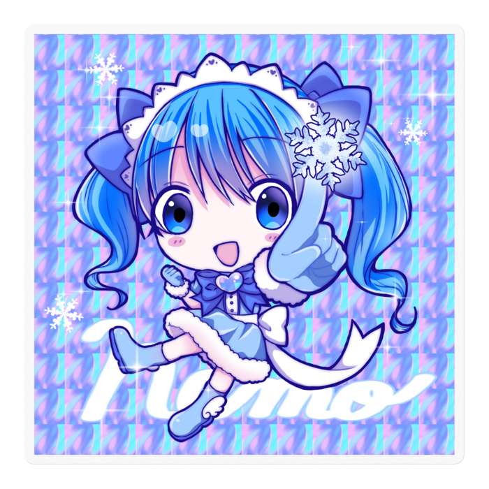 ステッカー - 100 x 100 (mm)