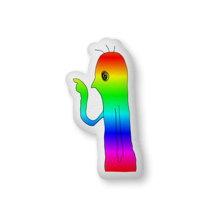 ふかふかクッション - 中（H56×W36cm） - 片面