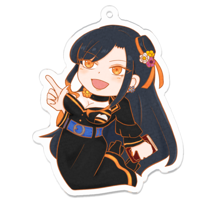 アクリルキーホルダー - 70 x 70 (mm)