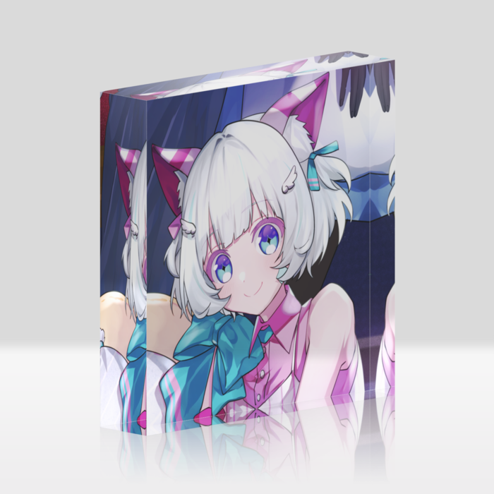 アクリルブロック - 100x100mm