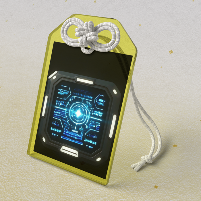 アクリルお守り - 50 × 80mm