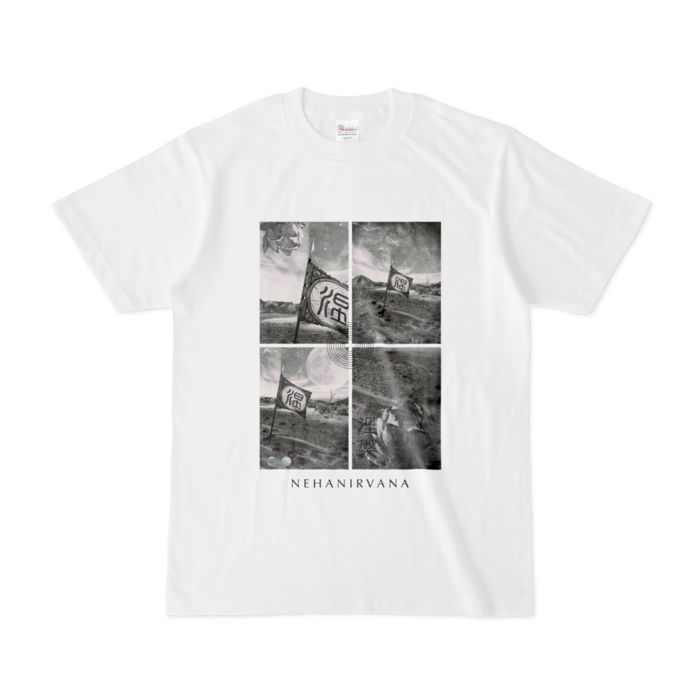NEHAN FLAG TEE / WHITE / S