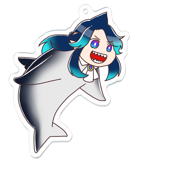 アクリルキーホルダー - 70 x 70 (mm)