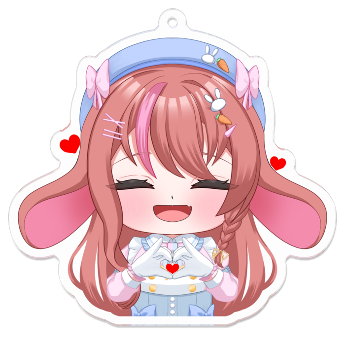 愛嬌アクリルキーホルダーD