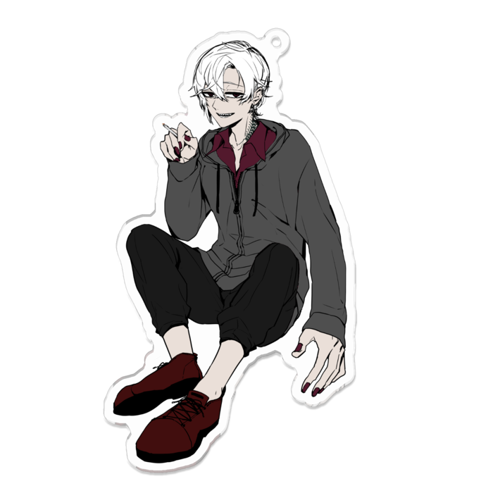 アクリルキーホルダー - 100 x 100 (mm)