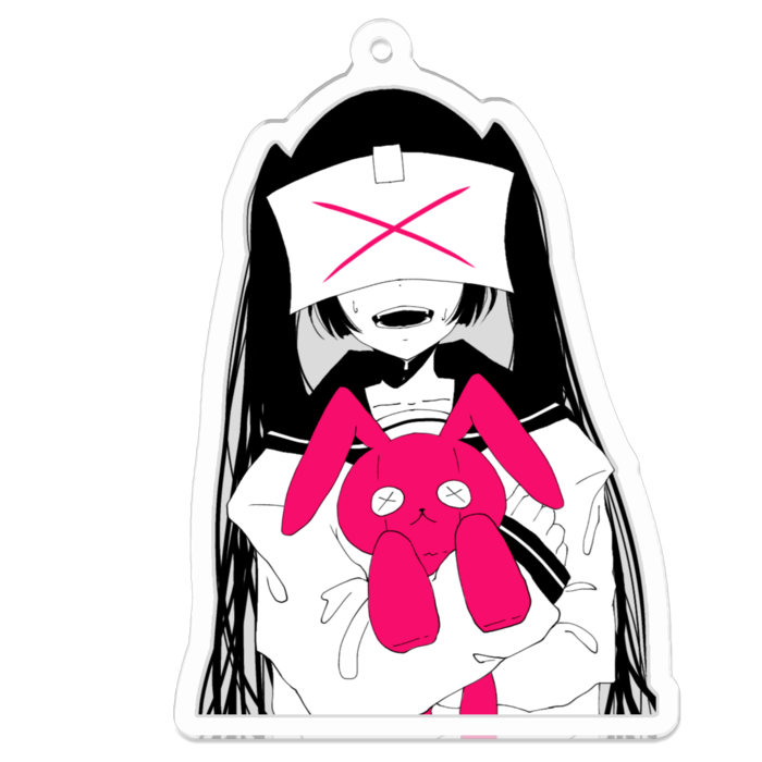 アクリルキーホルダー - 70 x 70 (mm)