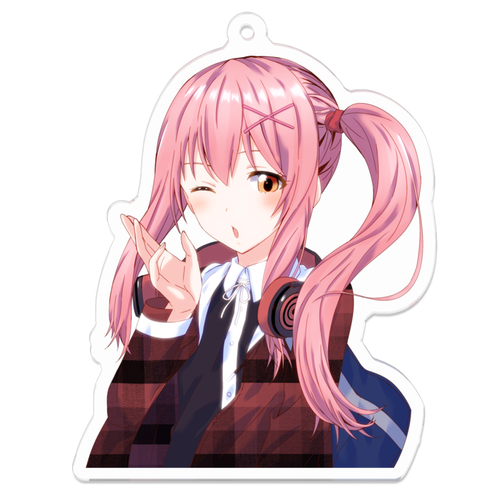 アクリルキーホルダー - 70 x 70 (mm)