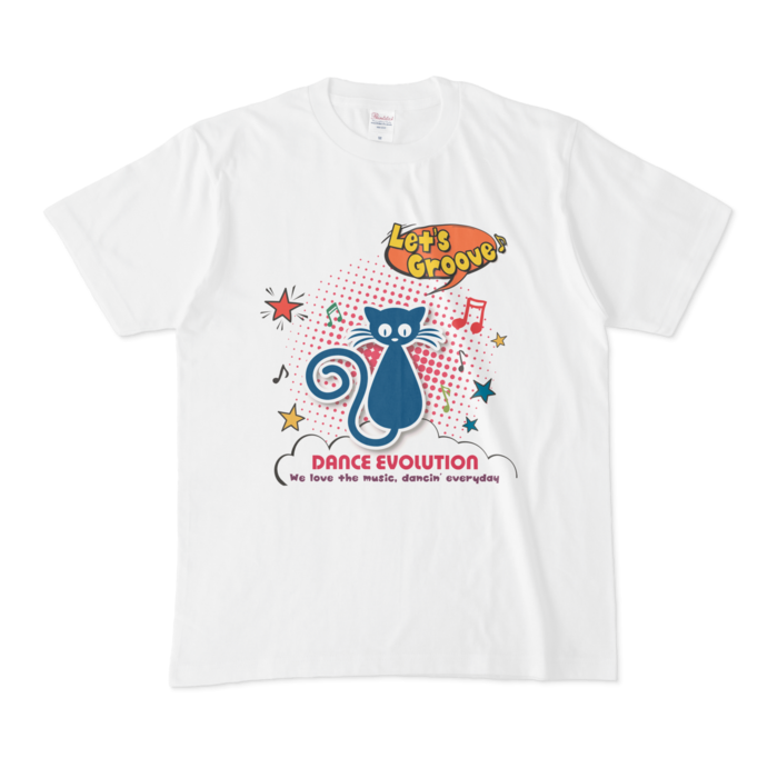 Let'sGroove 白Tシャツ - M