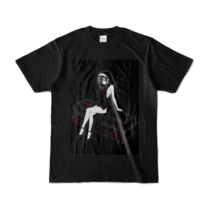 カラーTシャツ - S - ブラック (濃色)