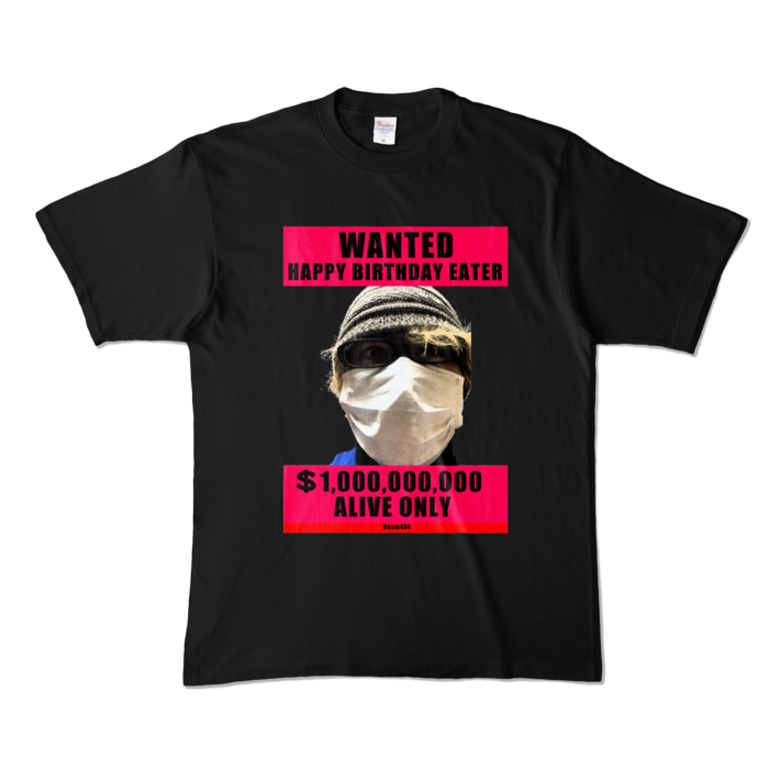 カラーTシャツ - XL - ブラック (濃色)