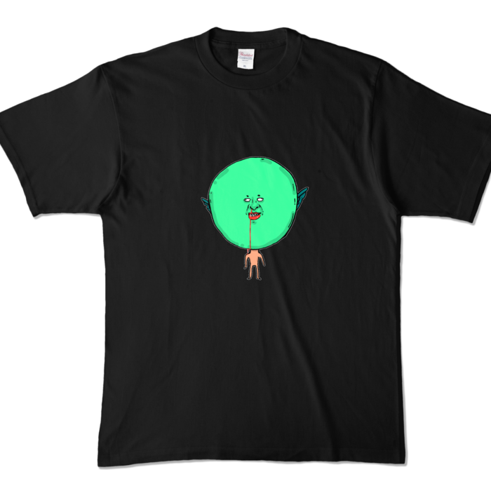 カラーTシャツ - XL - ブラック (濃色)