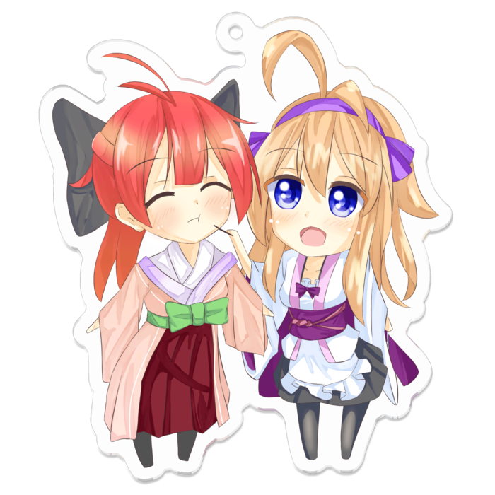 アクリルキーホルダー - 70 x 70 (mm)