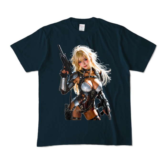 カラーTシャツ - M - ネイビー （濃色）
