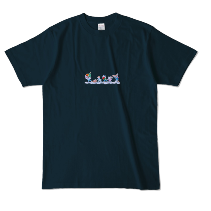 カラーTシャツ - L - ネイビー (濃色)