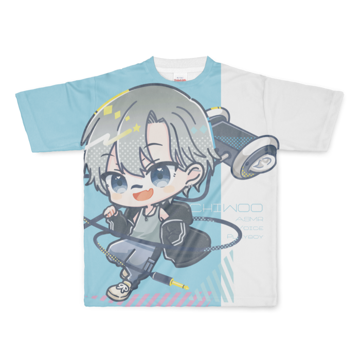 フルグラフィックTシャツ - L - 両面印刷