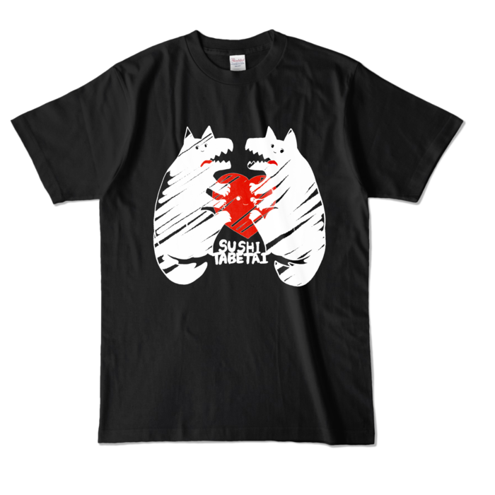 カラーTシャツ - L - レッド
