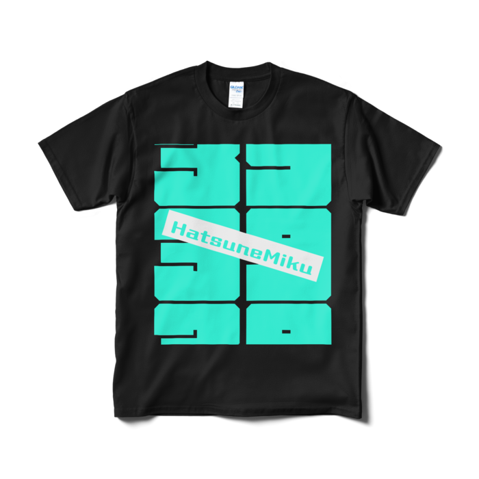 3939（ミクミク）にしまくるTシャツ - M - ブラック