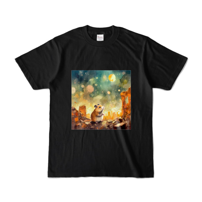 カラーTシャツ - S - ブラック (濃色)