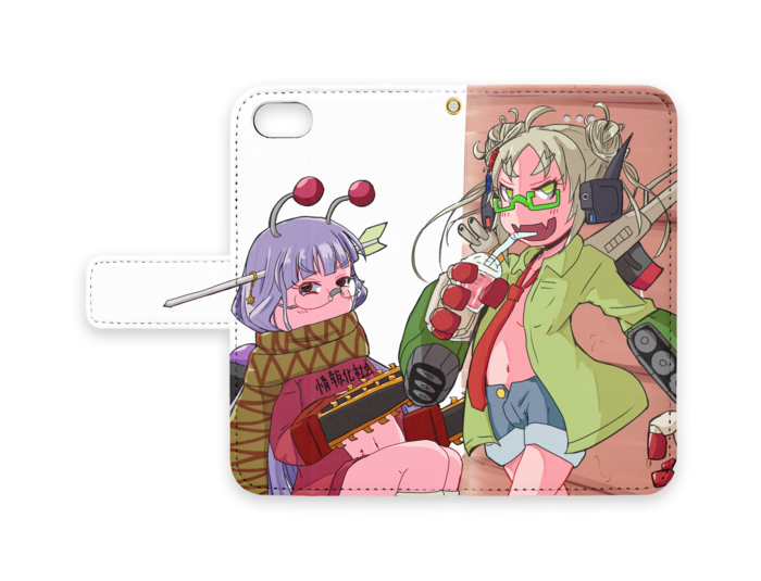 手帳型iPhoneケース - iPhone 8 / 7 - ストラップ穴 あり