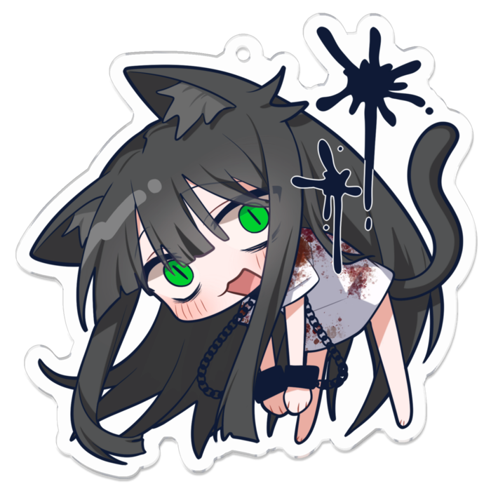 アクリルキーホルダー - 70 x 70 (mm)