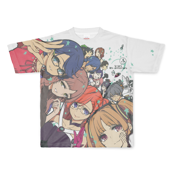 フルグラフィックTシャツ - L - 正面印刷のみ