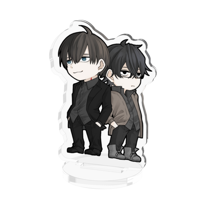 橘依和＆伊上恭太　アクリルフィギュア - 50x50mm