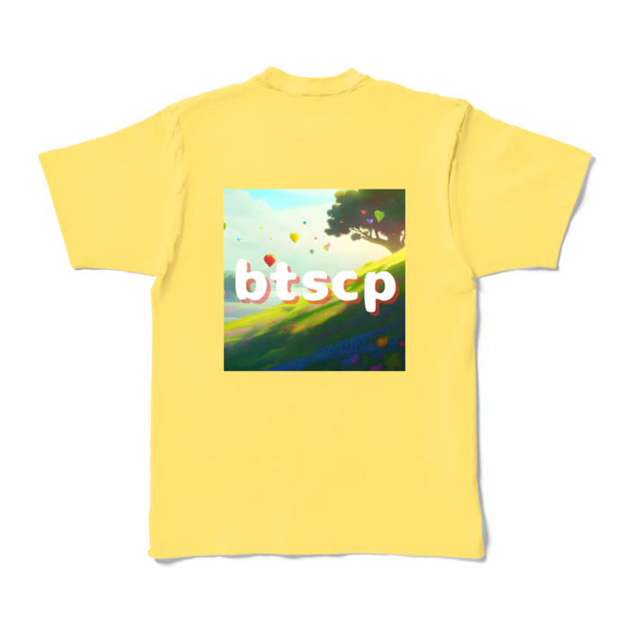 カラーTシャツ - XL - イエロー (濃色)