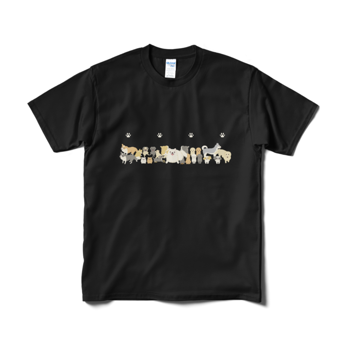 Tシャツ短納期　黒　M