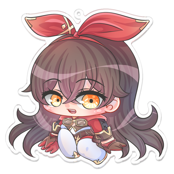 アクリルキーホルダー - 100 x 100 (mm)