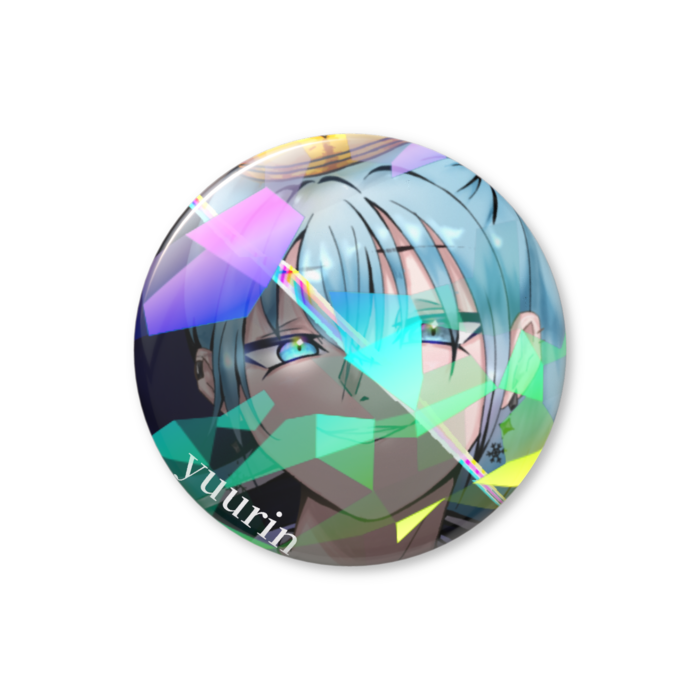ホログラム缶バッジ - 25mm