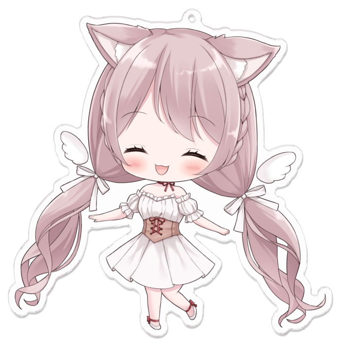 アクリルキーホルダー - 100 x 100 (mm)