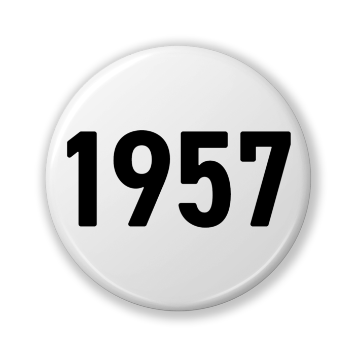 【1957】缶バッジ- 32mm