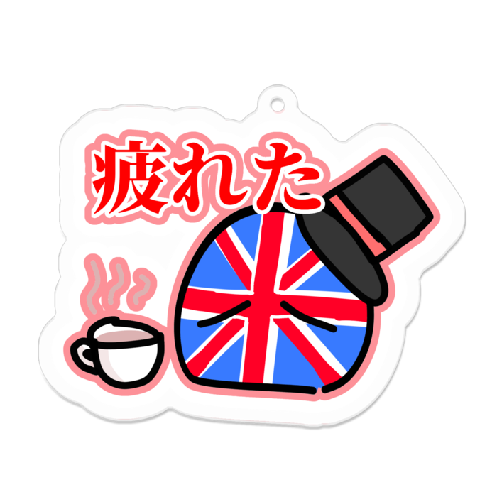 アクリルキーホルダー - 70 x 70 (mm)