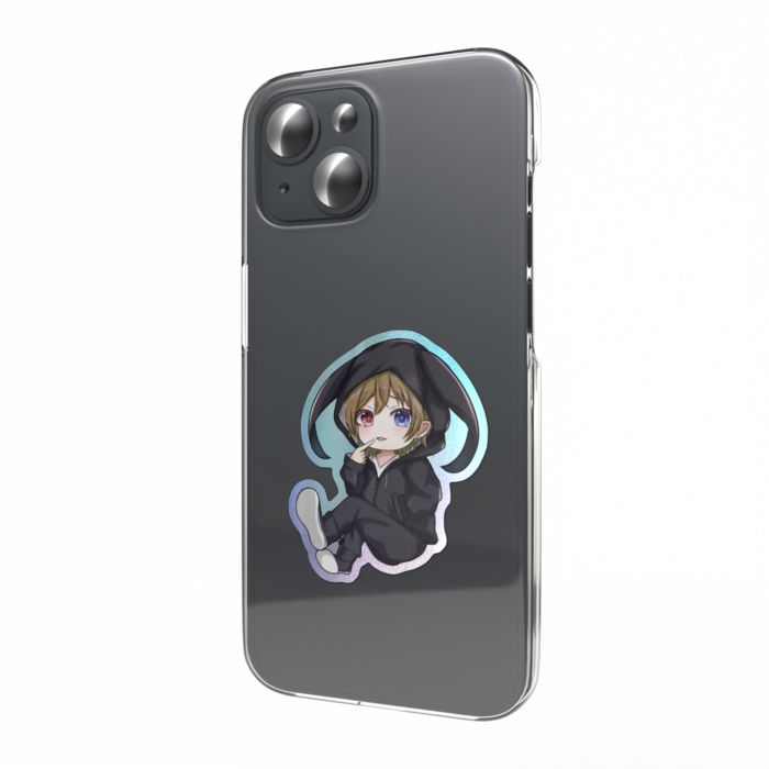 オーロラスマホステッカー - 縦