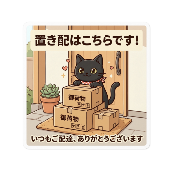 ステッカー - W100 × H100mm 以内