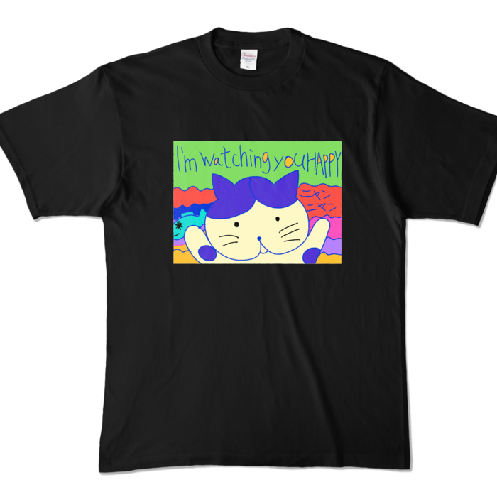 カラーTシャツ - XL - ブラック (濃色)