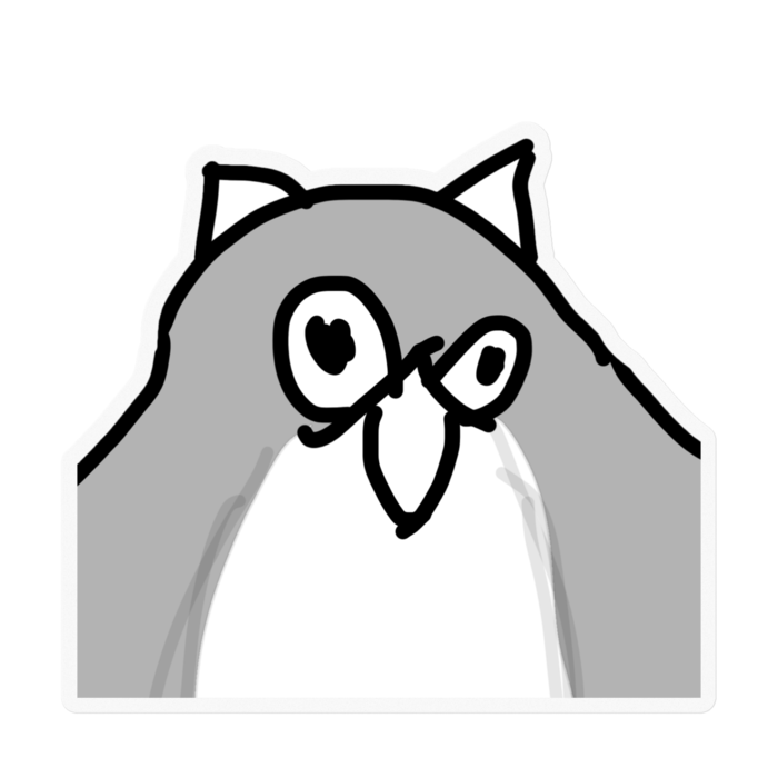 ステッカー - 100 x 100 (mm)