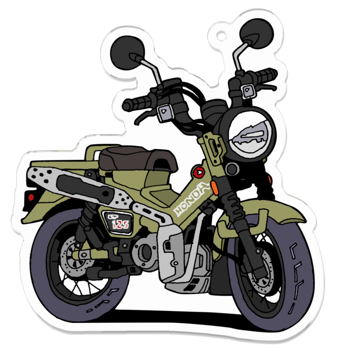 アクリルキーホルダー - 70 x 70 (mm)