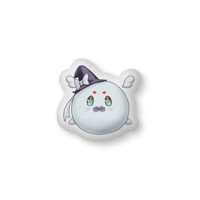 ノットくん（正面）ふかふかクッション - 中（H36×W56cm） - 片面(1)