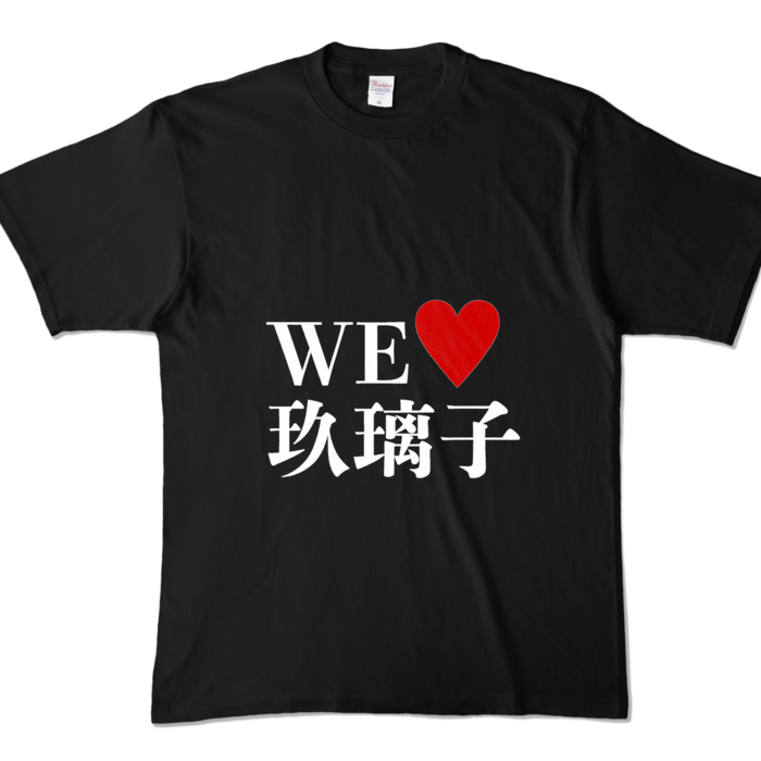 カラーTシャツ - XL - ブラック (濃色)(3)