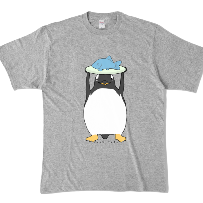 カラーTシャツ - XL - 杢グレー (濃色)