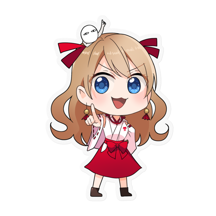 ステッカー - 100 x 100 (mm)