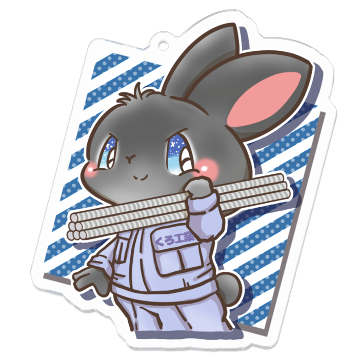 アクリルキーホルダー - 70 x 70 (mm)