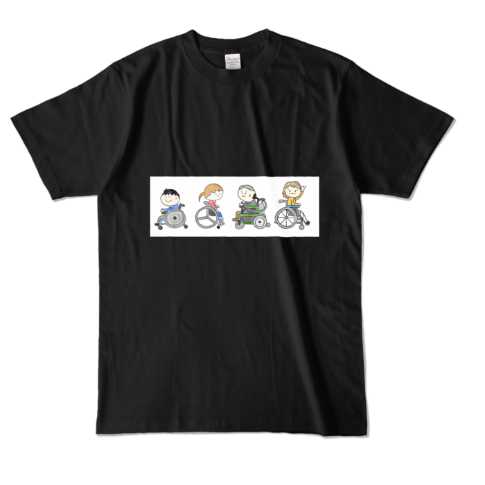 カラーTシャツ - L - ブラック (濃色)